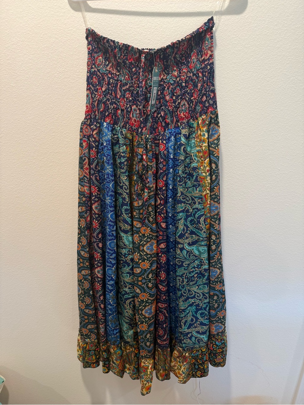 EARTHBOUND Multicolor Paisley Tiered Maxi Dress